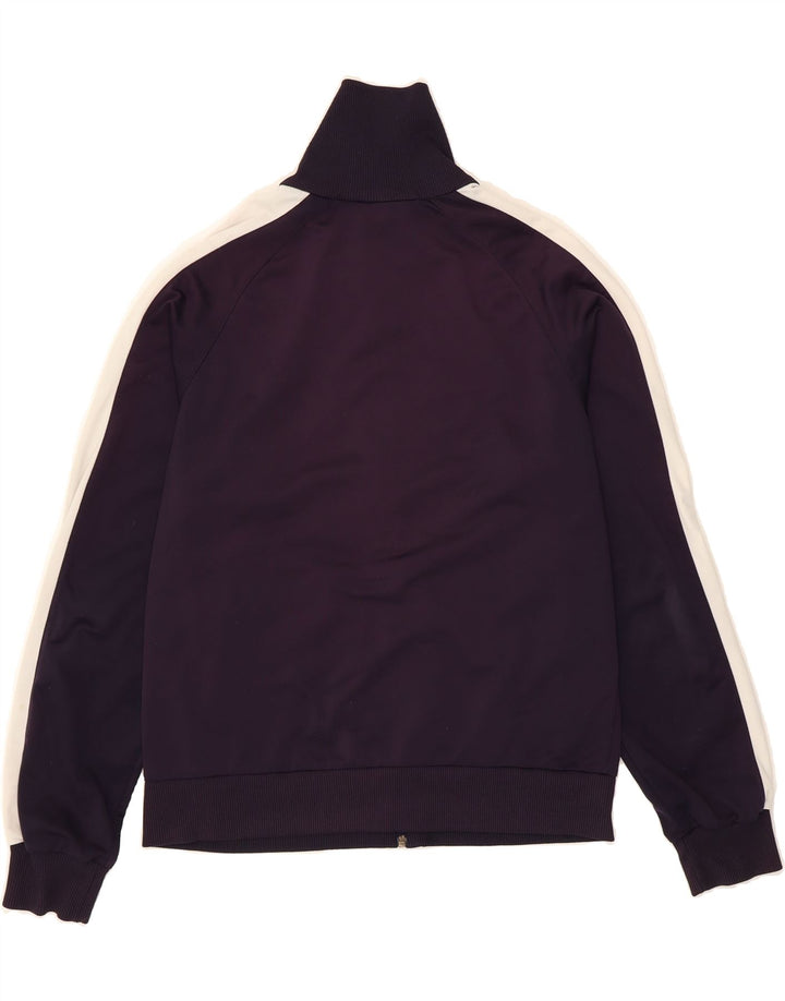PUMA Mens Tracksuit Top Jacket Large Navy Blue Colourblock Polyester Vintage Puma and Second-Hand Puma from Messina Hembry 