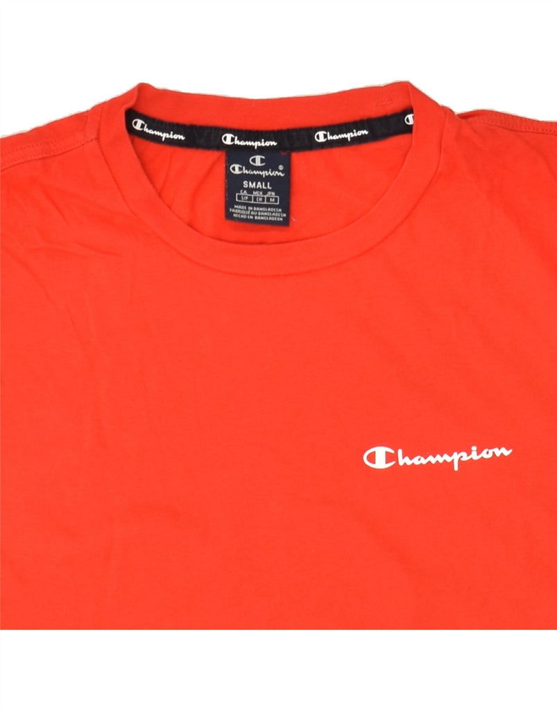 CHAMPION Mens Graphic T-Shirt Top Small Red | Vintage Champion | Thrift | Second-Hand Champion | Used Clothing | Messina Hembry 