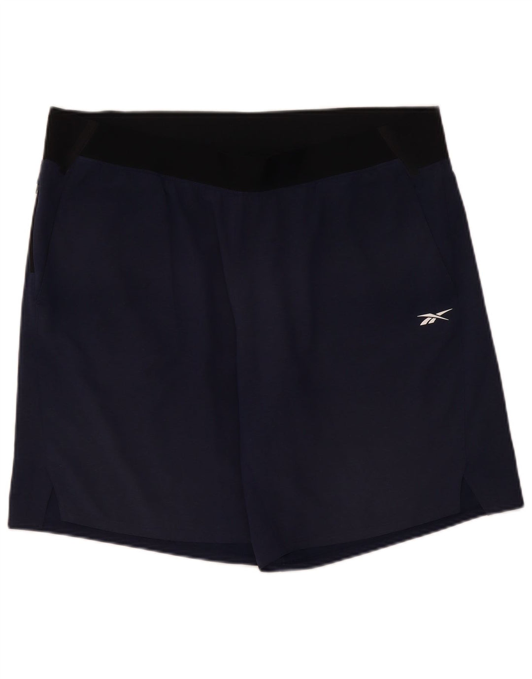 Reebok Mens Sport Shorts XL  Navy Blue Colourblock Polyester