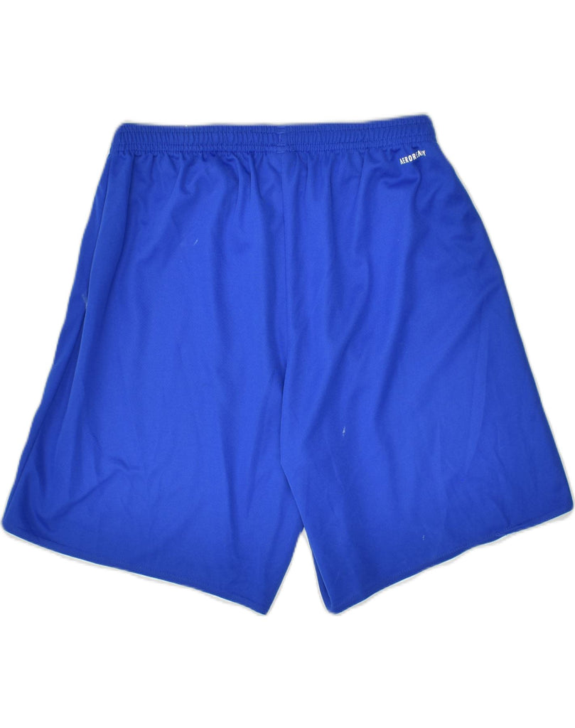 ADIDAS Boys Sport Shorts 11-12 Years Medium  Blue Polyester | Vintage Adidas | Thrift | Second-Hand Adidas | Used Clothing | Messina Hembry 