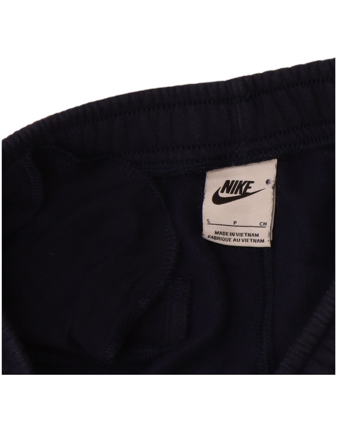 Nike Mens Tracksuit Trousers Joggers Small Navy Blue Cotton