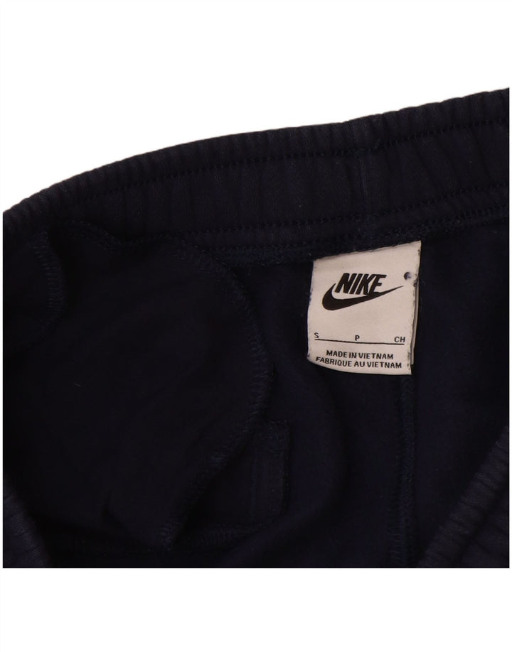 Nike Mens Tracksuit Trousers Joggers Small Navy Blue Cotton
