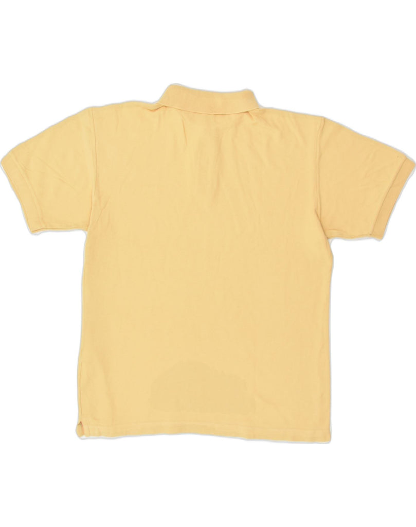FILA Mens Polo Shirt Large Yellow Cotton | Vintage Fila | Thrift | Second-Hand Fila | Used Clothing | Messina Hembry 