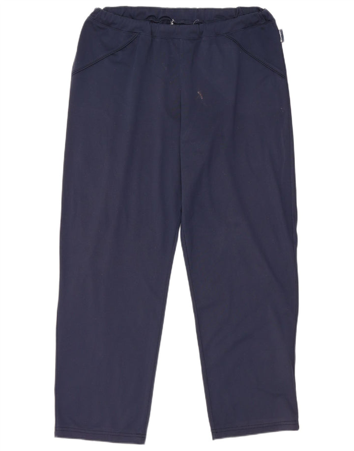 Champion Womens Tracksuit Trousers UK 18 XL Navy Blue Polyester