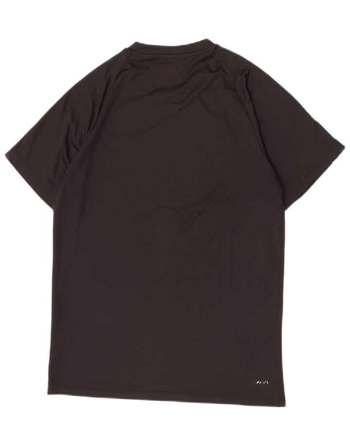 Adidas Mens Climalite T-Shirt Top Small Black Polyester