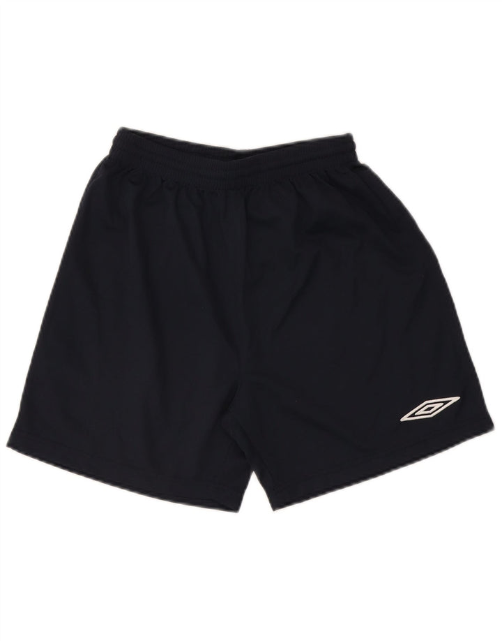 UMBRO Mens Sport Shorts Medium Navy Blue Polyester
