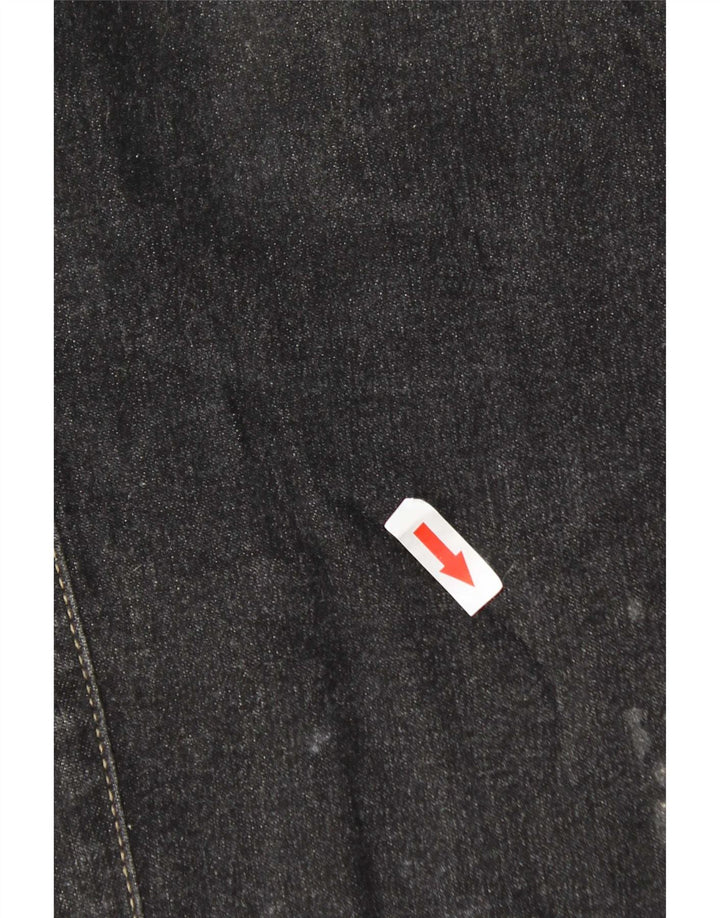 Armani Mens Zathan Straight Jeans W33 L28 Grey Cotton