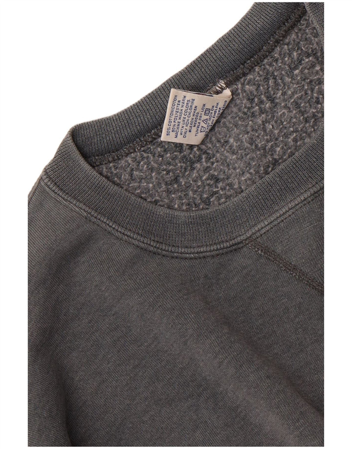Russell Athletic Mens Sweatshirt Jumper Medium Grey Cotton