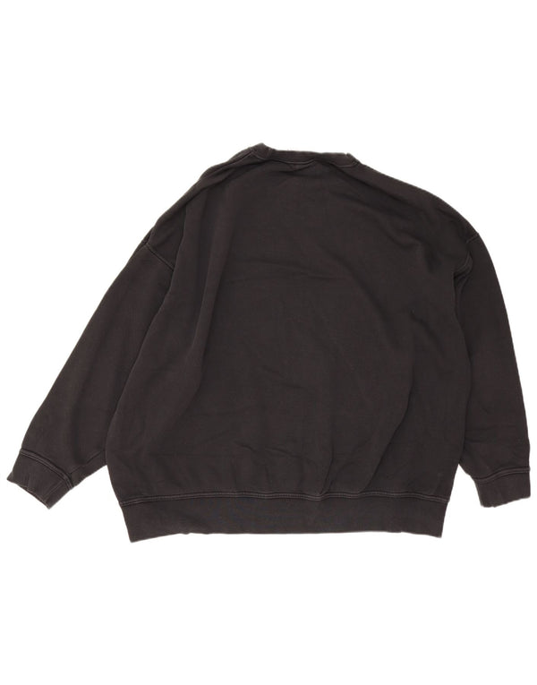 Nike Mens Loose Fit Sweatshirt Jumper Small Black Cotton