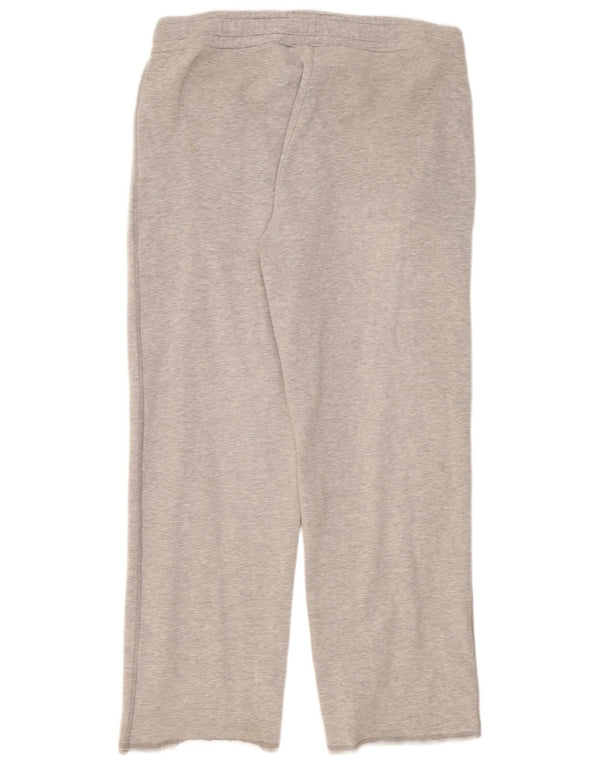 Superdry Mens Graphic Tracksuit Trousers Joggers XL Grey Flecked Cotton