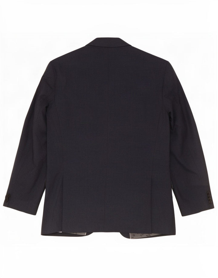 Hugo Boss Mens 2 Button Blazer Jacket UK 52 XL Navy Blue Wool