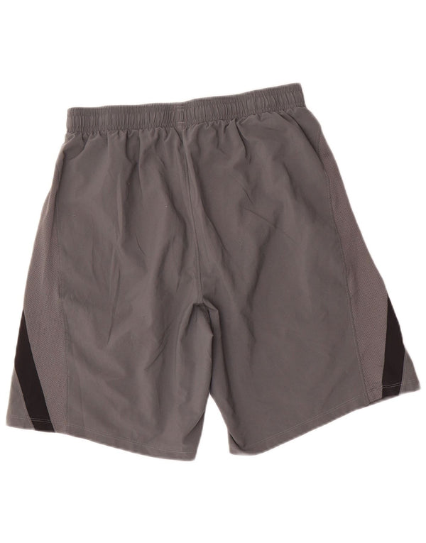 Under Armour Mens Heat Gear Sport Shorts Medium Grey Colourblock