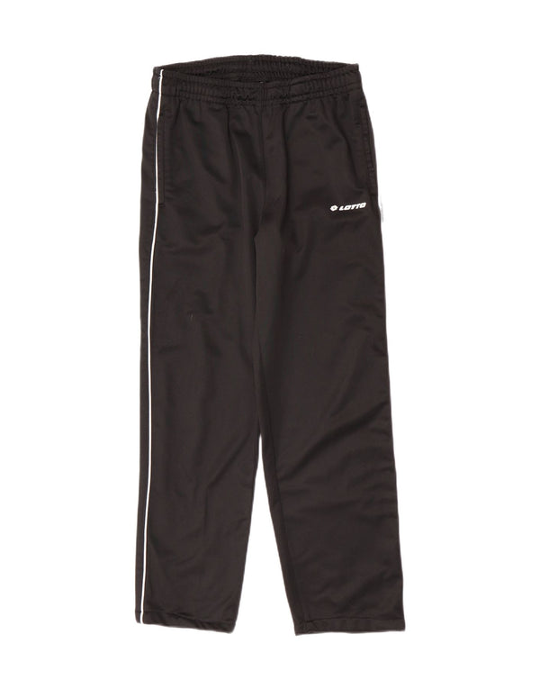 Lotto Womens Tracksuit Trousers UK 12 Medium  Black Polyester
