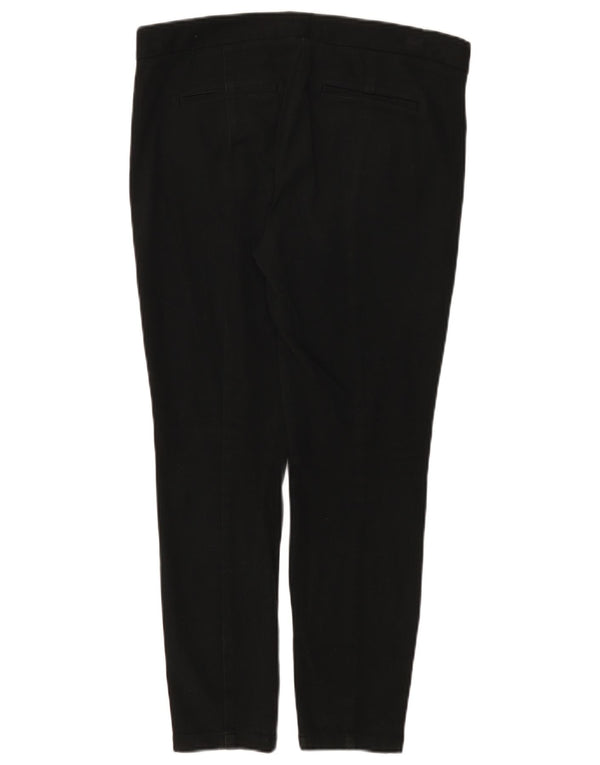 Gap Womens Super Skinny Casual Trousers US 10 Large W34 L27 Black Cotton