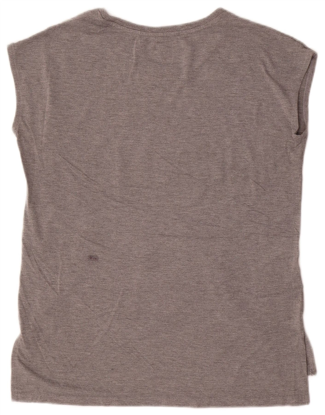 Fila Womens Graphic T-Shirt Top UK 14 Medium Grey
