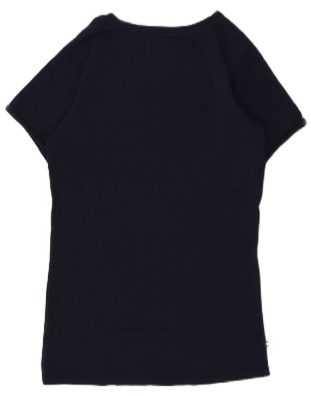 TOMMY HILFIGER Womens T-Shirt Top UK 10 Small Navy Blue