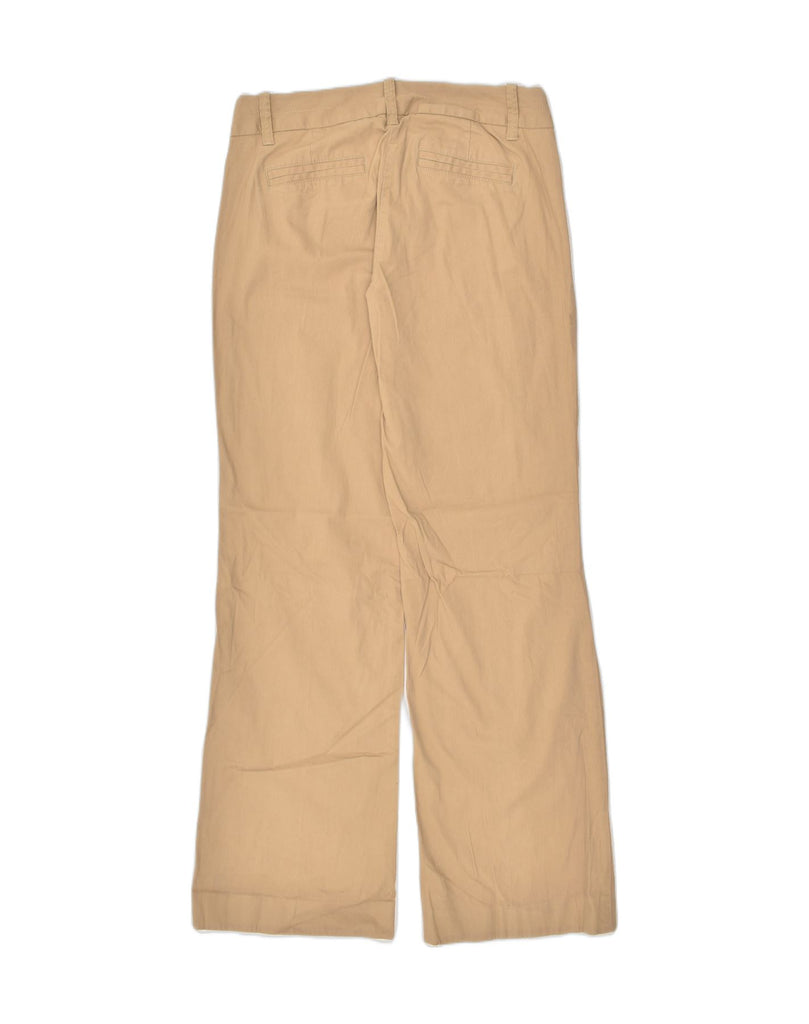 J. CREW Womens City Fit Wide Leg Chino Trousers US 4 Small W31 L31 Beige | Vintage J. Crew | Thrift | Second-Hand J. Crew | Used Clothing | Messina Hembry 