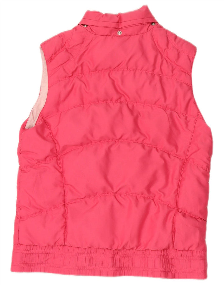 NIKE Girls Padded Gilet 12-13 Years Large Pink