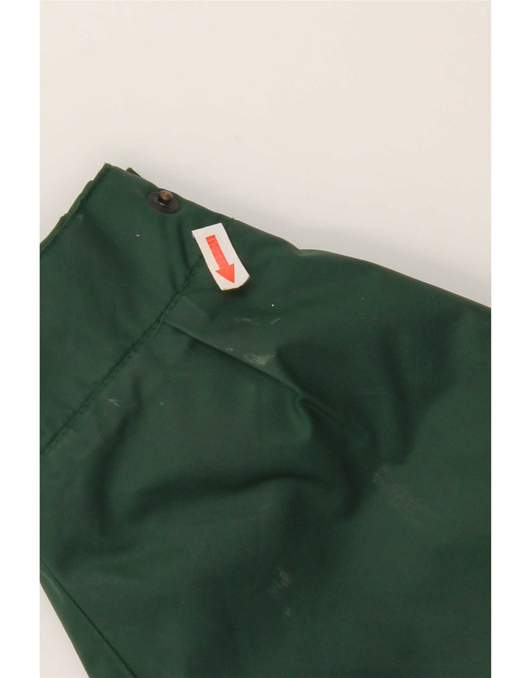 K-Way Mens Loose Fit Rain Jacket UK 36 Small Green Polyamide