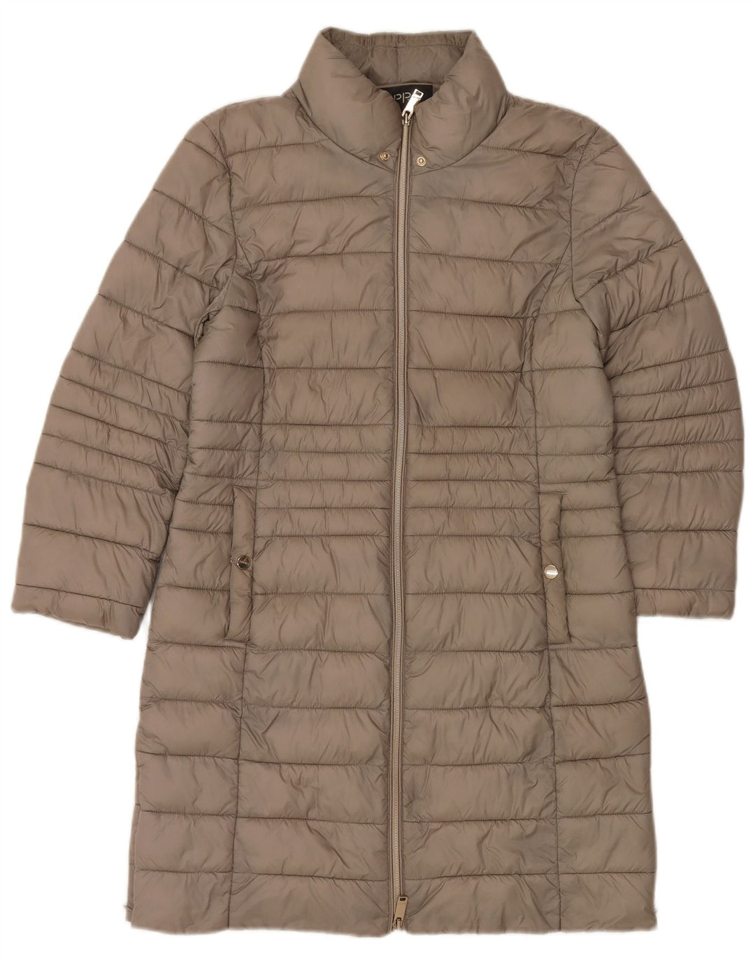 ESPRIT Womens Padded Coat UK 10 Small Beige Polyamide