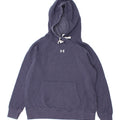 UNDER ARMOUR Mens Hoodie Jumper Small Navy Blue Flecked Vintage Under Armour and Second-Hand Under Armour from Messina Hembry 