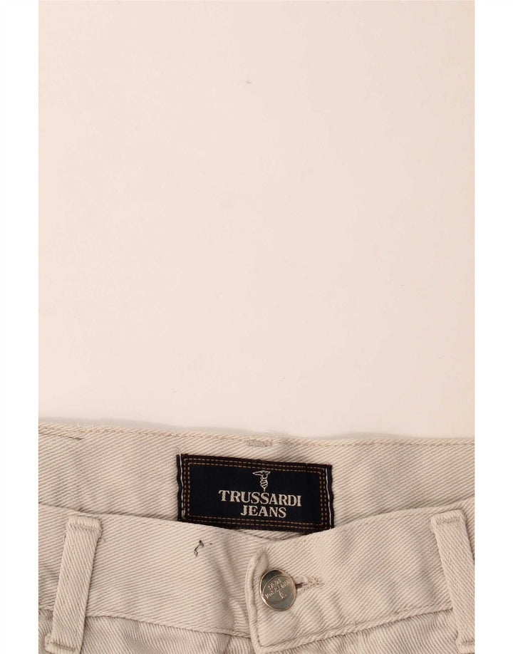 Trussardi Mens Tapered Jeans W34 L29 Beige