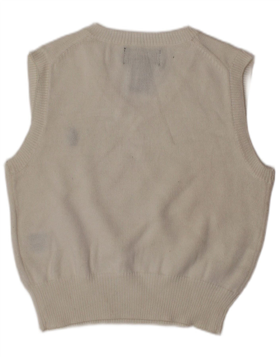 POLO RALPH LAUREN Boys Vest Tank Top 2-3 Years White Cotton