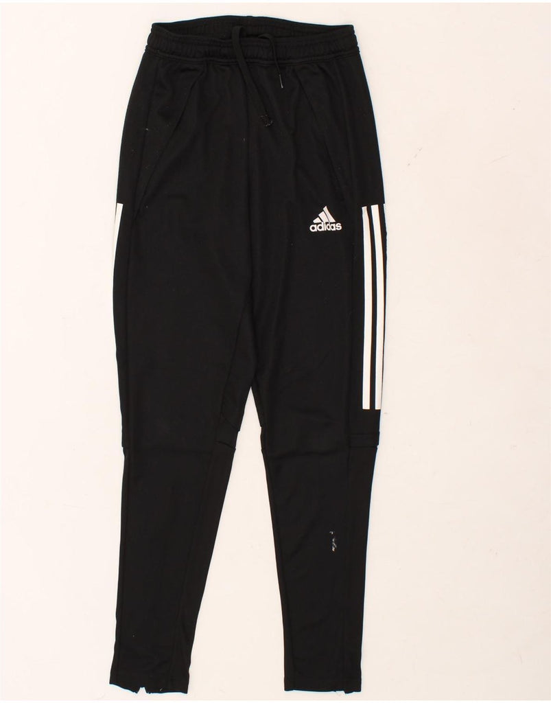 ADIDAS Womens Aeroready Tracksuit Trousers UK 6 XS  Black Polyester Vintage Adidas and Second-Hand Adidas from Messina Hembry 