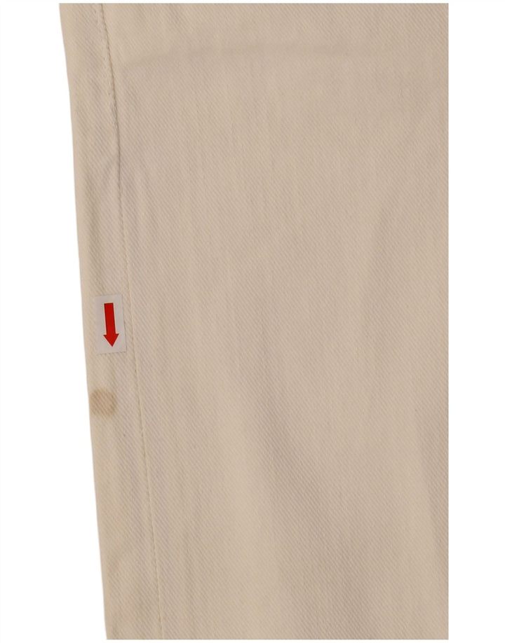 Gap Womens Slim Jeans W28 L34 Off White Cotton