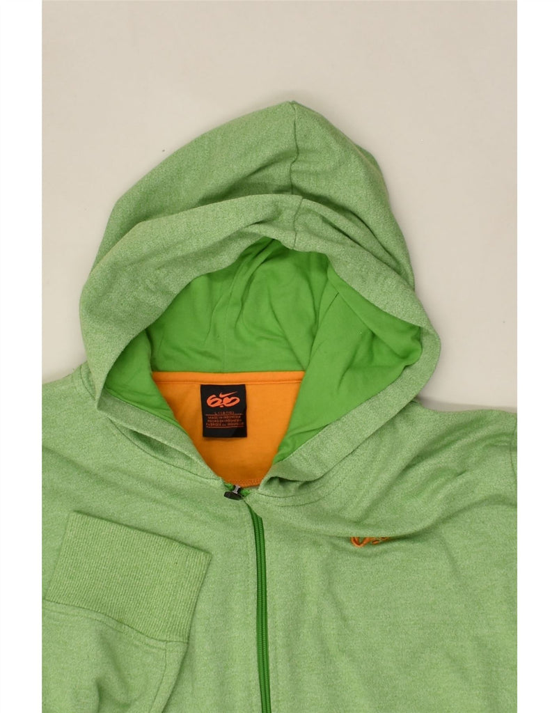 NIKE Boys Zip Hoodie Sweater 15-16 Years Large Green Cotton | Vintage Nike | Thrift | Second-Hand Nike | Used Clothing | Messina Hembry 