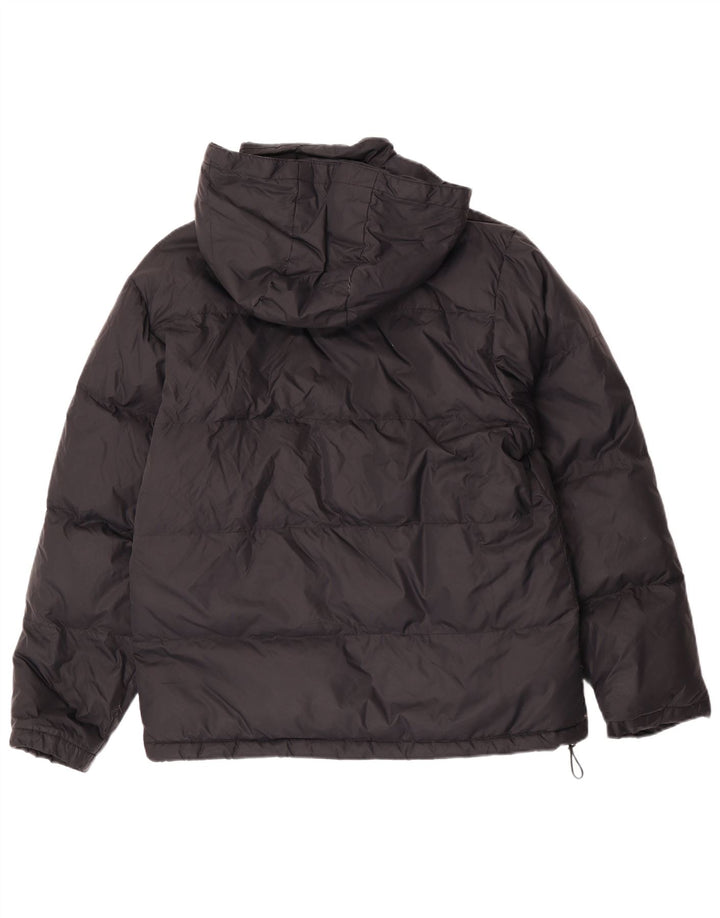 Napapijri Mens Hooded Padded Jacket UK 38 Medium Black