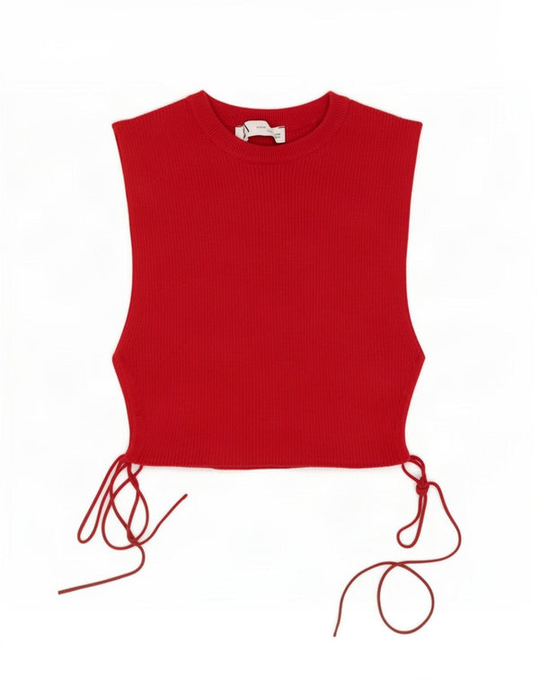 Zara Womens Crop Vest Top UK 6 XS Pink