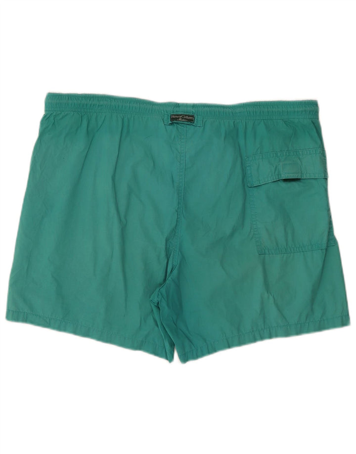 Henry Cottons Mens Graphic Swimming Shorts XL Green