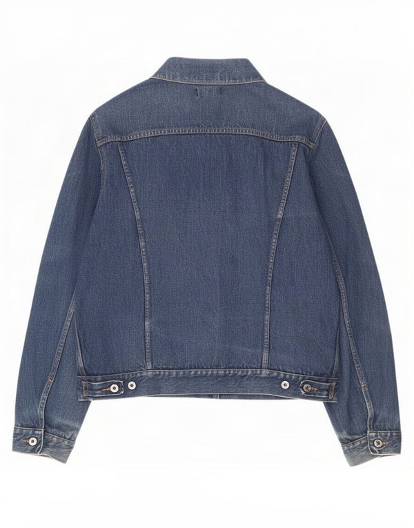 Replay Mens Denim Jacket UK 44 2XL Blue Cotton