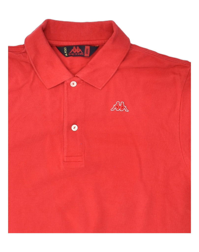 KAPPA Mens Polo Shirt Small Red | Vintage Kappa | Thrift | Second-Hand Kappa | Used Clothing | Messina Hembry 