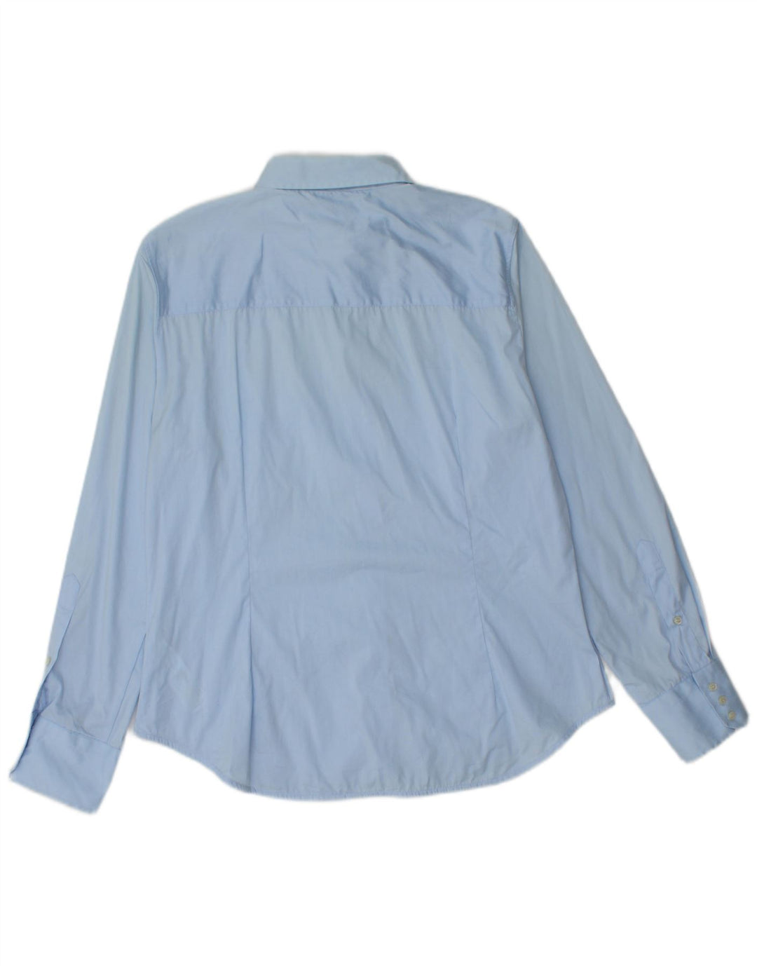 Zara Womens Shirt UK 18 XL Blue Cotton