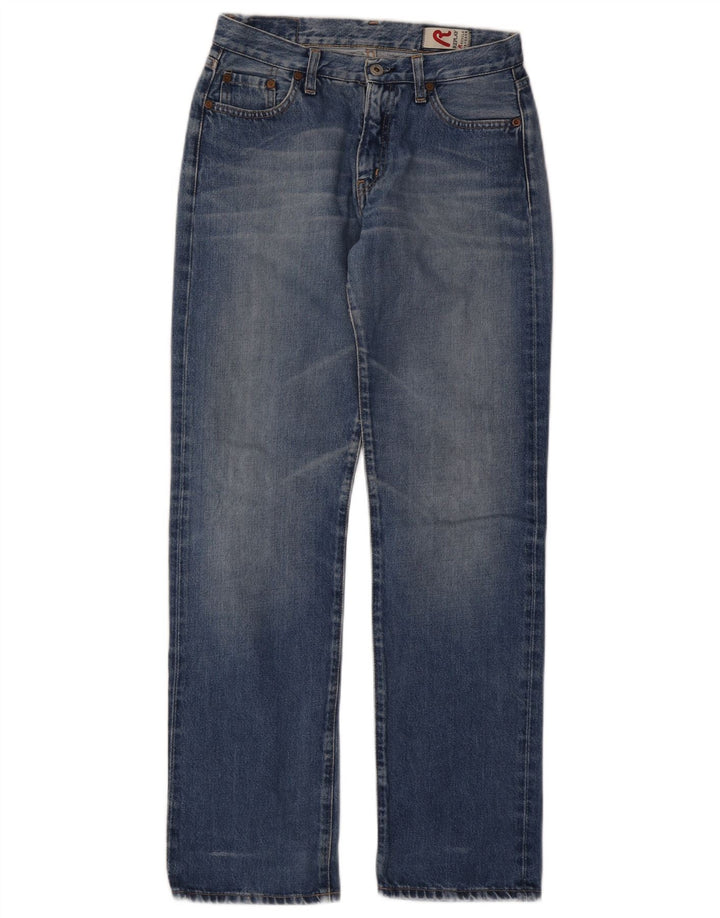Replay Womens Straight Jeans W29 L32 Blue