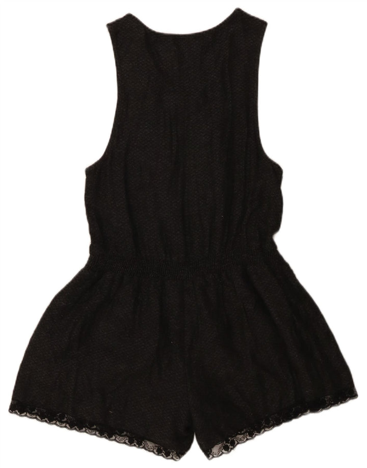 Zara Girls Sleeveless Playsuit 11-12 Years  Black