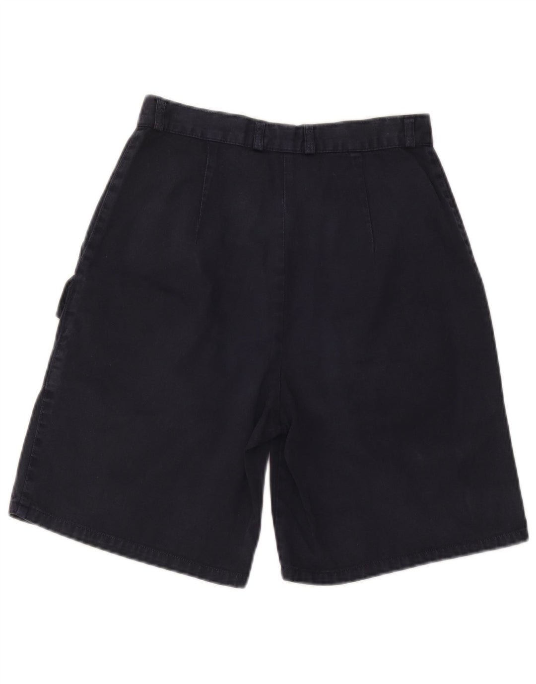 Vintage Womens Bermuda Cargo Shorts IT 44 Medium W28 Navy Blue Cotton
