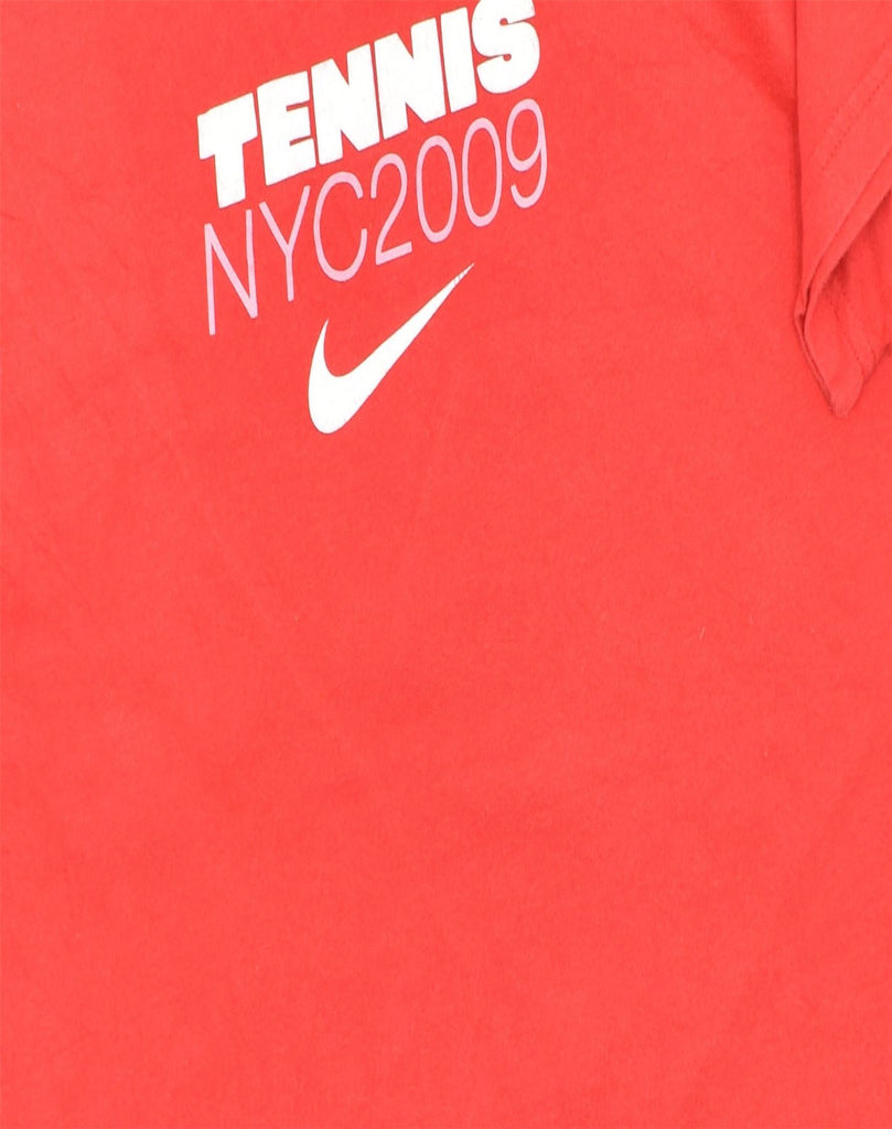 NIKE Boys Graphic T-Shirt Top 15-16 Years XL Red Cotton | Vintage | Thrift | Second-Hand | Used Clothing | Messina Hembry 