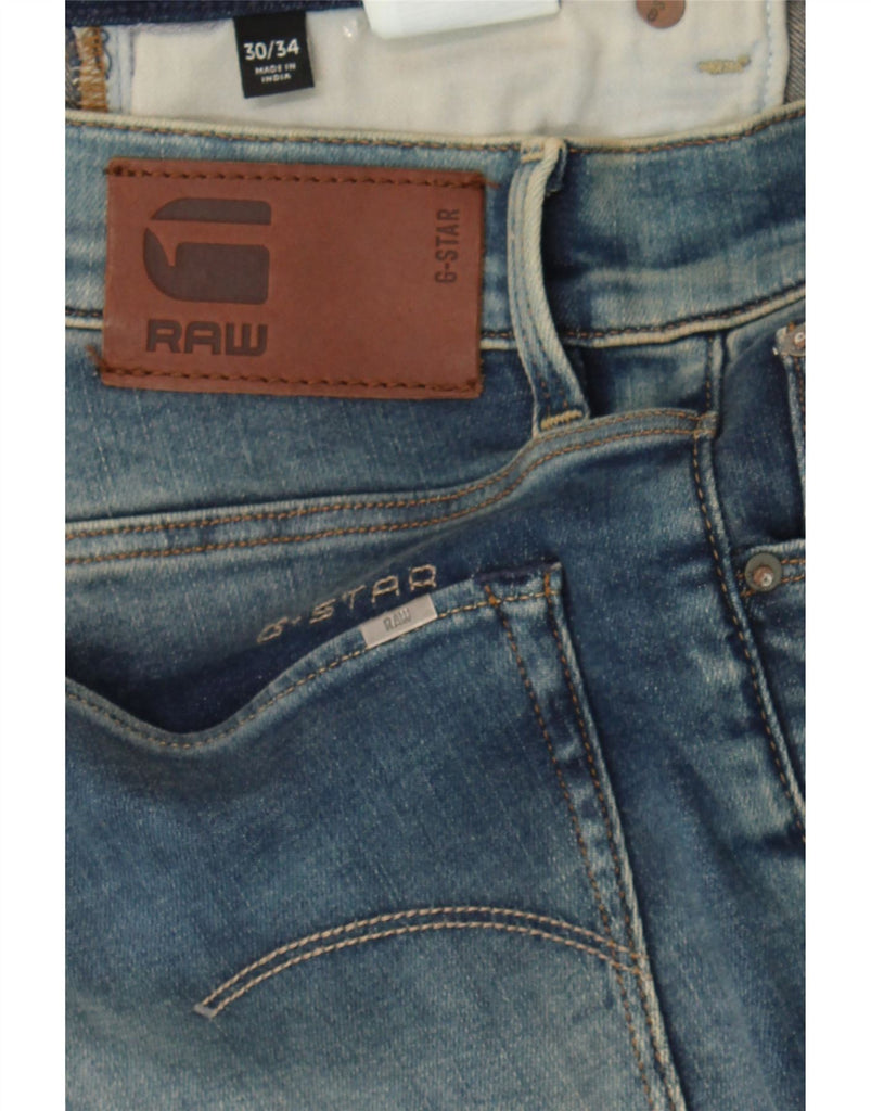 G-STAR Mens 3301 Slim Jeans W30 L26 Blue Cotton Vintage G-Star and Second-Hand G-Star from Messina Hembry 