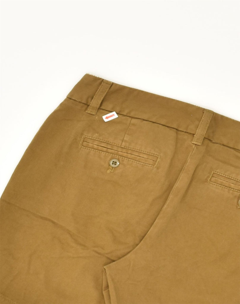 J. CREW Womens Chino Shorts W30 Medium Brown Cotton | Vintage J. Crew | Thrift | Second-Hand J. Crew | Used Clothing | Messina Hembry 