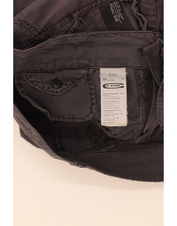 G-Star Womens Cargo Skirt Medium W28 Grey Cotton
