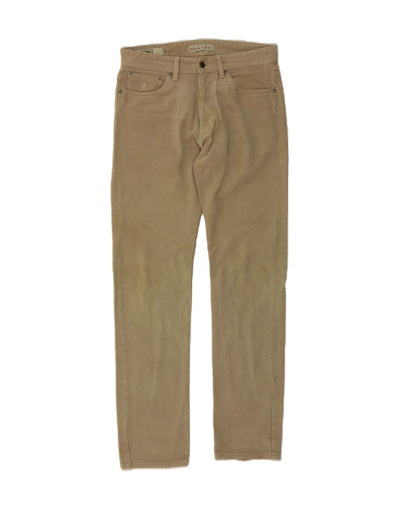 MARLBORO CLASSICS Mens Regular Casual Trousers  W32 L34 Khaki Vintage Marlboro Classics and Second-Hand Marlboro Classics from Messina Hembry 