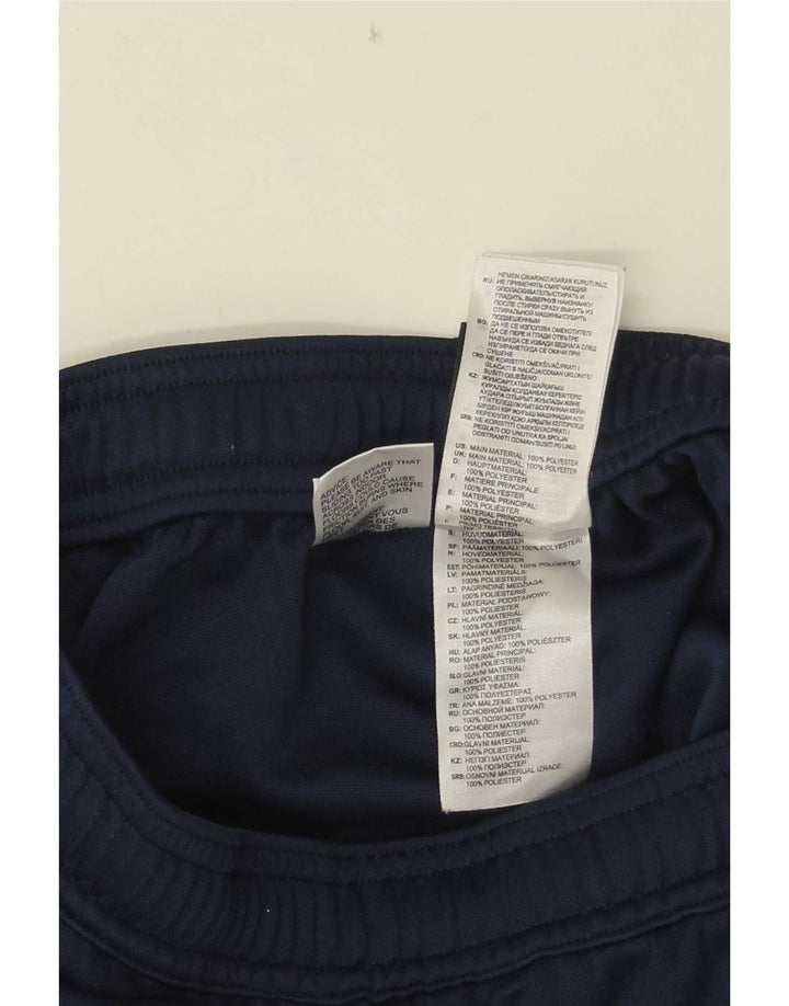 Adidas Womens Tracksuit Trousers UK 4 XS  Navy Blue Polyester
