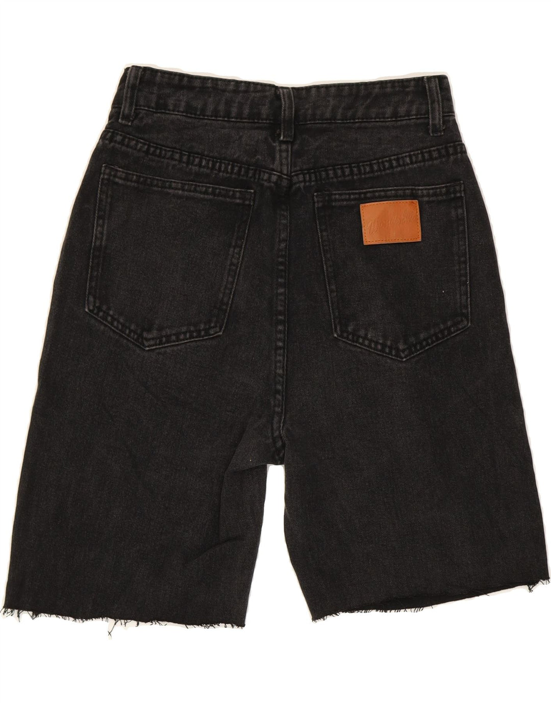 SHEIN Womens Denim Shorts UK 10 Small W26  Black Cotton Vintage Shein and Second-Hand Shein from Messina Hembry 
