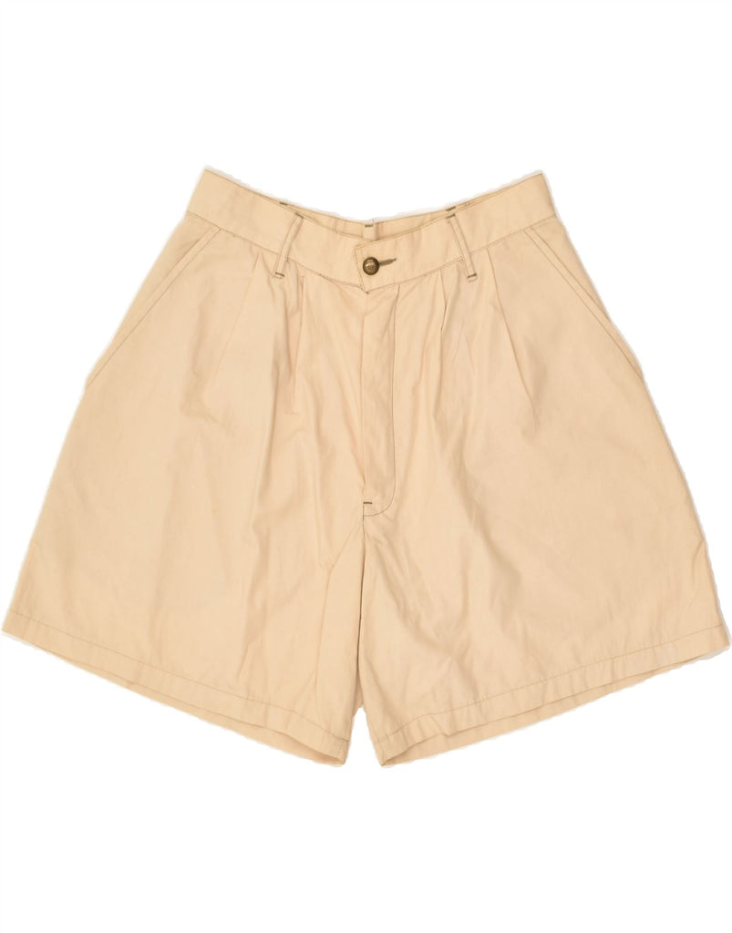 RANCHEROS Womens Pegged Chino Shorts IT 42 Medium W28 Beige Cotton | Vintage Rancheros | Thrift | Second-Hand Rancheros | Used Clothing | Messina Hembry 