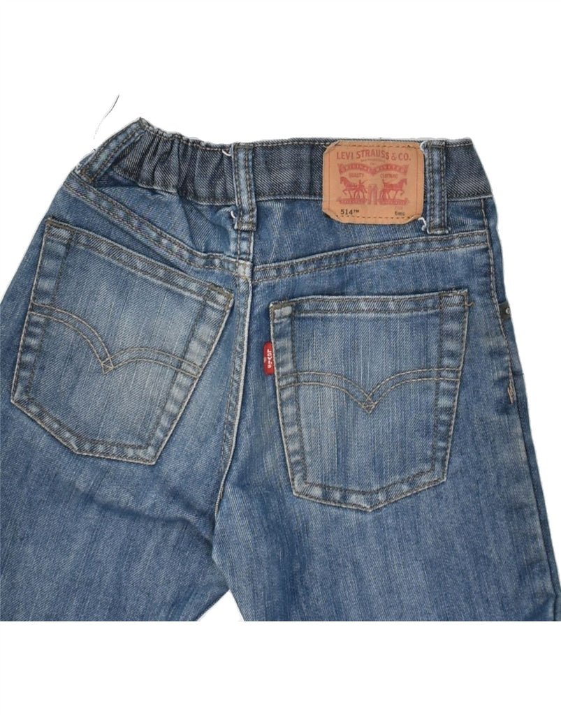 LEVI'S Boys 514 Straight Jeans 5-6 Years W20 L19  Blue Cotton | Vintage Levi's | Thrift | Second-Hand Levi's | Used Clothing | Messina Hembry 