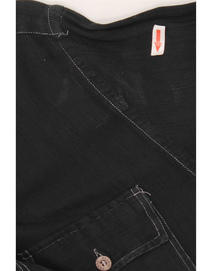 Gianfranco Ferre Mens Shirt Medium Navy Blue
