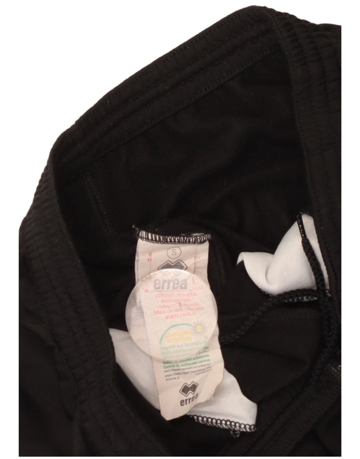 Errea Mens Tracksuit Trousers Joggers Small Black Polyester